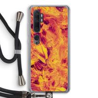 Eternal Fire: Xiaomi Mi Note 10 Transparant Hoesje met koord