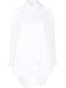 Thom Browne chemise ceinturée à bretelles croisées - Blanc