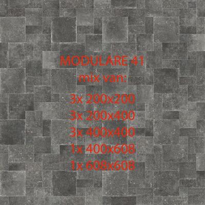 Cir Di Pietra Ardennes 1078577 Vloertegel Mix Nero 10mm Mat Ret.R10