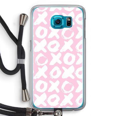 XOXO: Samsung Galaxy S6 Transparant Hoesje met koord