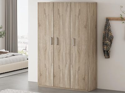Kast MILMA 3 deuren 120 cm (linnenkast) sonoma Kast MILMA 3 deuren 120 cm (linnenkast) sonoma