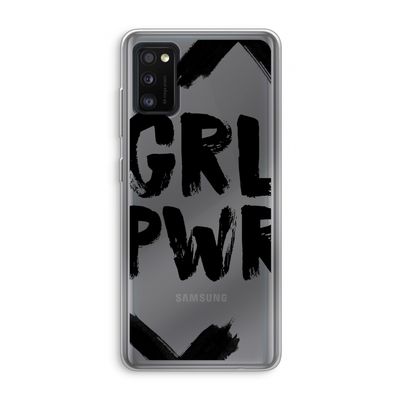 Girl Power #2: Samsung Galaxy A41 Transparant Hoesje