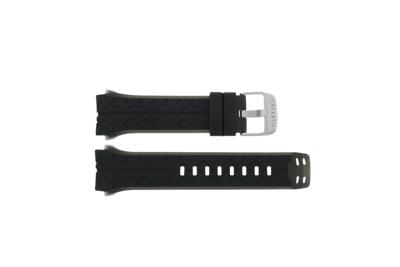 Horlogeband Lotus 15423-3 / 15422 Rubber Zwart 24mm