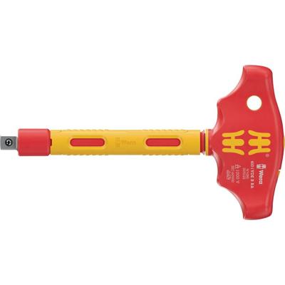 Wera 410 i VDE B RA Vierkante schroevendraaier VDE Koplengte: 130 mm
