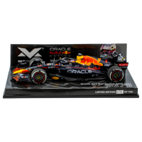 1:43 RB18 GP Miami 2022 - Winnaar Max Verstappen - Schaalmodel - Red Bull Racing 1:43 RB18 GP Miami 2022 - Winnaar Max Verstappen - Schaalmodel - Red Bull Racing