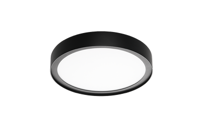 Disc 290 zwart 3000K LED 17W