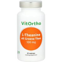 Vitortho L-Theanine uit groene thee 100 mg Vitortho L-Theanine uit groene thee 100 mg