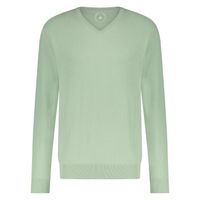 Scotland Blue V-pullover lichtgroen