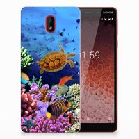 Nokia 1 Plus TPU Hoesje Vissen - thumbnail