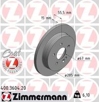 Remschijf Coat Z 400360420