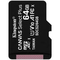 Kingston Technology 64GB micSDXC Canvas Select Plus 100R A1 C10 enkel pakket zonder ADP - thumbnail