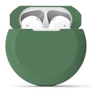 AirPods 1/2 hoesje siliconen shockprotect series - groen
