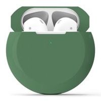 AirPods 1/2 hoesje siliconen shockprotect series - groen - thumbnail