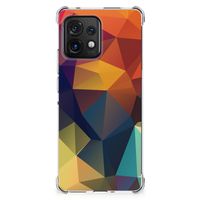 Motorola Edge 40 Pro Shockproof Case Polygon Color