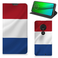 Motorola Moto G7 | G7 Plus Standcase Nederlandse Vlag - thumbnail