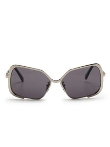 Marni Eyewear lunettes de soleil oversize Unila - Argent