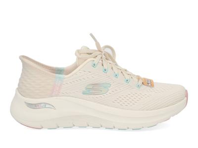 Skechers Arch fit 2.0 easy chic NTPK Wit maat 41