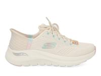 Skechers Arch fit 2.0 easy chic NTPK Wit maat 38