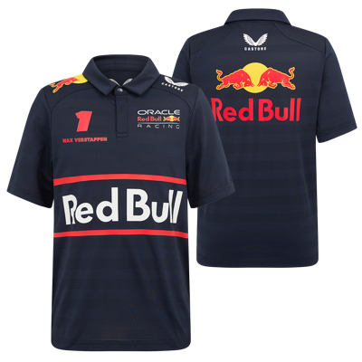 Max Verstappen Polo - 128-134 - Kids - Driver Polo 2025 - Red Bull Racing