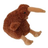 Cornelissen Kiwi knuffel - vogel - pluche - 19 cm - New Zeelandse vogels