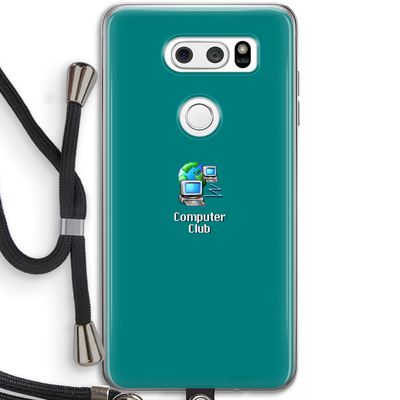 Win98: LG V30 Transparant Hoesje met koord