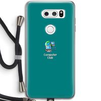 Win98: LG V30 Transparant Hoesje met koord
