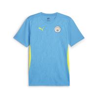 PUMA Manchester City Trainingsshirt 2024-2025 Kids Lichtblauw Geel - thumbnail