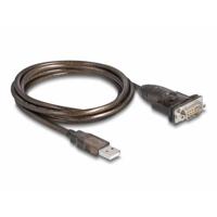 Delock USB 2.0 Adapter [1x USB-A 2.0 stekker - 1x Serieel 9-polig] 62645 1.5 m