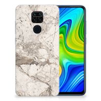 Xiaomi Redmi Note9 TPU Siliconen Hoesje Marmer Beige - thumbnail