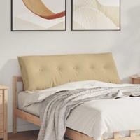 Rugkussen Grijs groen 140 x 50 cm Cordstof