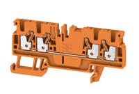 Doorgangsklem Weidmüller A4C 2.5 OR 1521720000 Oranje 100 stuk(s)