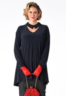 Yoek Tuniek met kraagje | Blauw | Maat L