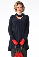Yoek Tuniek met kraagje | Blauw | Maat XL