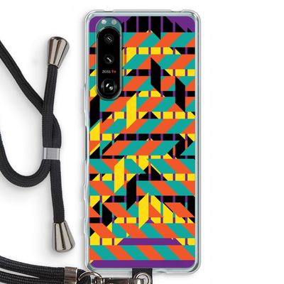 Skew Bee 2: Sony Xperia 5 III Transparant Hoesje met koord