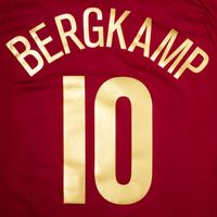 Bergkamp 10 (Arsenal Bedrukking 1998-1999)