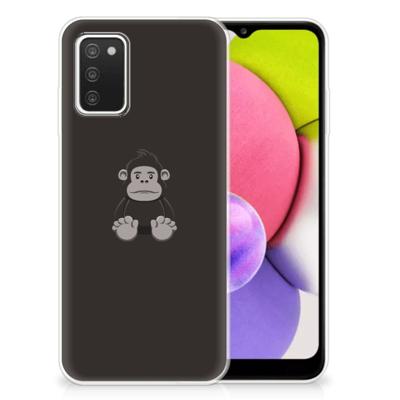 Samsung Galaxy A03S Telefoonhoesje met Naam Gorilla Samsung Galaxy A03S Telefoonhoesje met Naam Gorilla