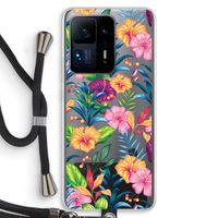 Tropisch 2: Xiaomi Mi Mix 4 Transparant Hoesje met koord