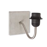 Home sweet home concrete wandlamp betongrijs