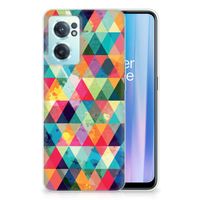 OnePlus Nord CE 2 5G TPU bumper Geruit - thumbnail