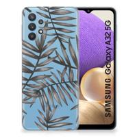 Samsung Galaxy A32 5G | TPU Case | Leaves Grey
