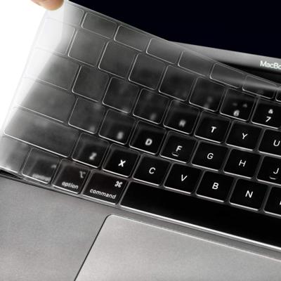 ENKAY TPU toetsenbord Protector cover voor MacBook Air 13 3 inch A1932 (2018) EU versie