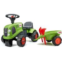FALK - 212C - Claas trekkerdrager met aanhanger, shovel en hark - thumbnail