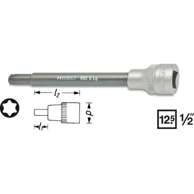 Hazet 992SLG-T55 992SLG-T55 Dopsleutel-bitinzet 1/2 (12,5 mm)