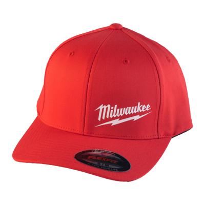 Milwaukee BCS RD LXL Baseball Cap Rood L/XL - 4932493100