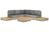 Santika Levante platform loungeset 8-delig - thumbnail