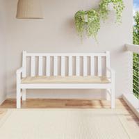 VidaXL Tuinbankkussen 150x50x7 cm oxford stof beige