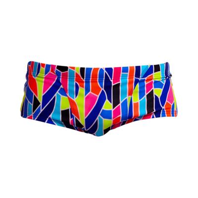 Funky Trunks Fault Lines Classic Trunk zwembroek heren XL Funky Trunks Fault Lines Classic Trunk zwembroek heren XL