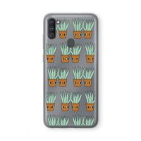 Sansevieria: Samsung Galaxy A11 Transparant Hoesje