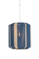 Light & Living HanglampKozana blauw met crème Ø 48cm - 2982872