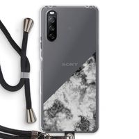Onweer: Sony Sony Xperia 10 III Transparant Hoesje met koord